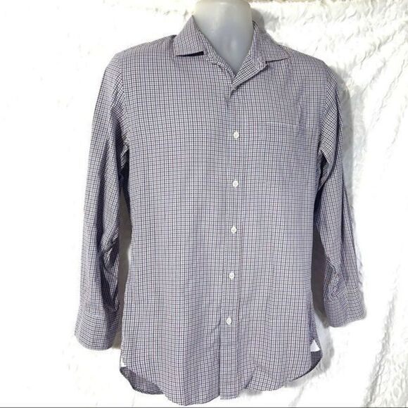 J. Crew Ludlow plaid men’s button up shirt 120’s S - Picture 1 of 11